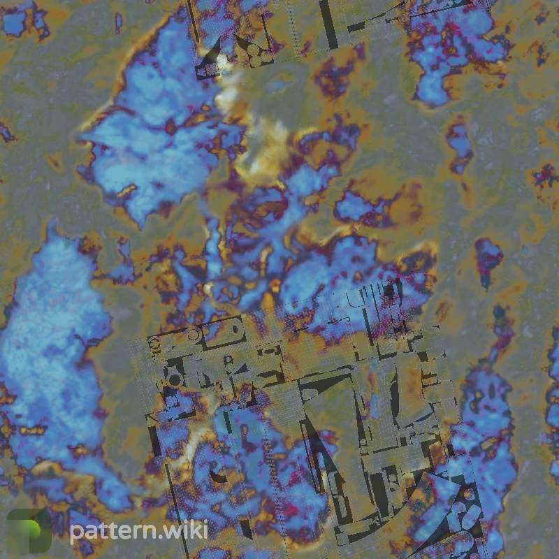 AK-47 Case Hardened seed 217 pattern template