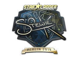 Sticker Stewie2K (Gold) | Berlin 2019 preview