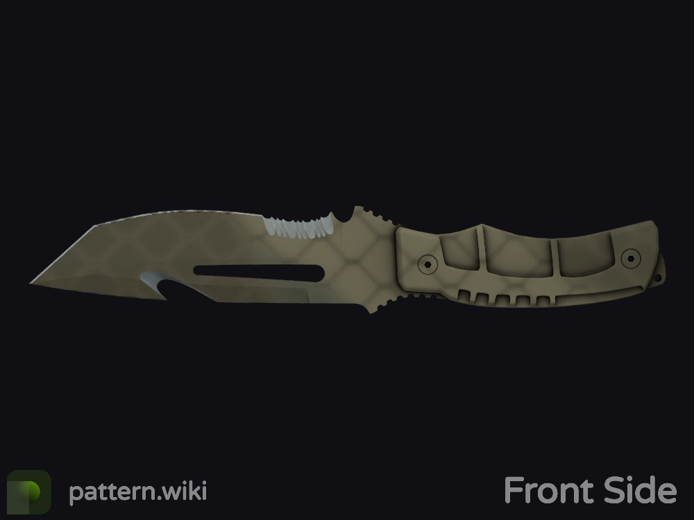 Survival Knife Safari Mesh seed 185