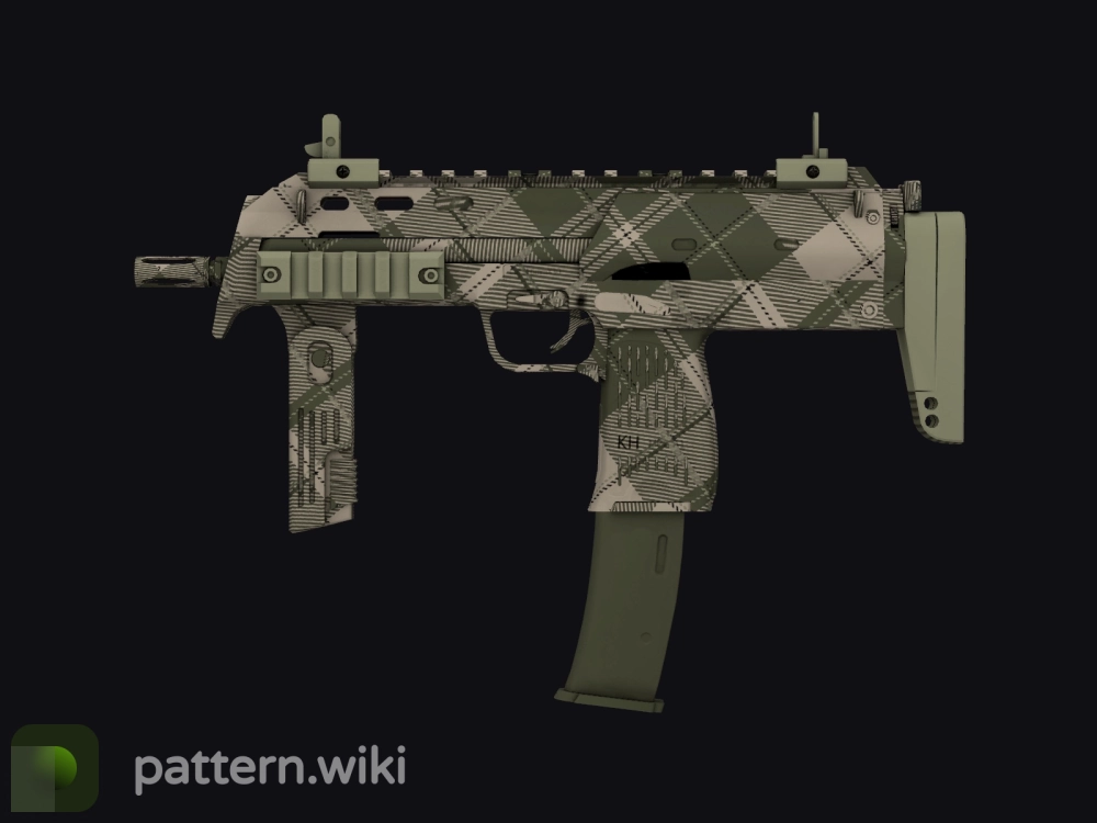 MP7 Olive Plaid seed 616