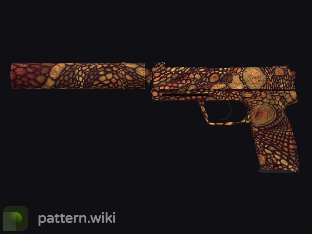 USP-S Orange Anolis seed 123