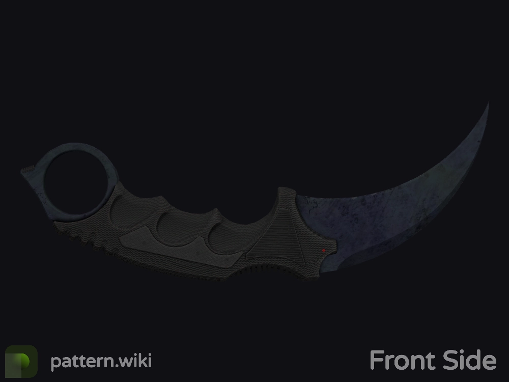 Karambit Blue Steel seed 123