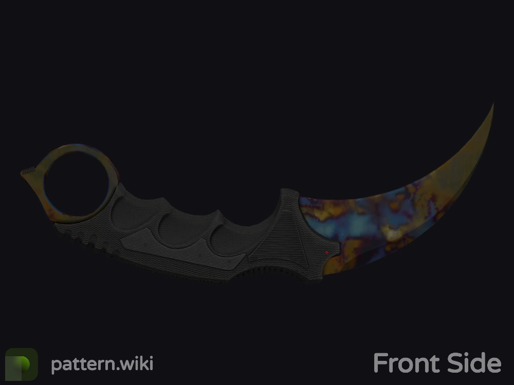 Karambit Case Hardened seed 285