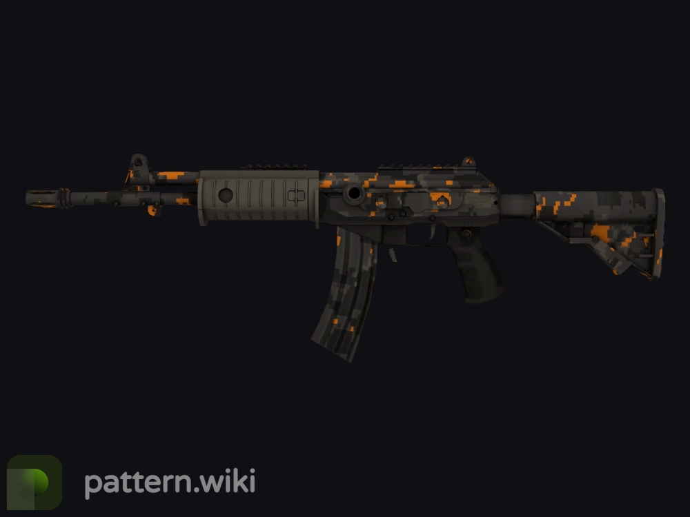 Galil AR Orange DDPAT seed 360