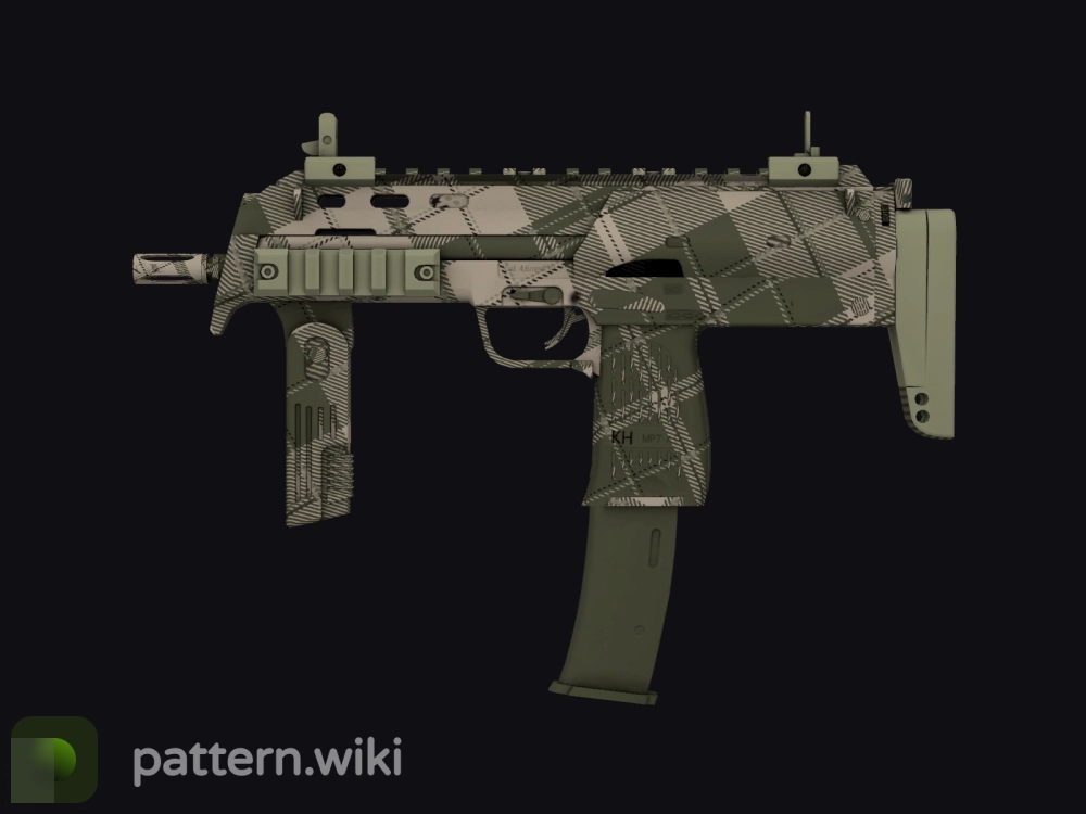 MP7 Olive Plaid seed 455