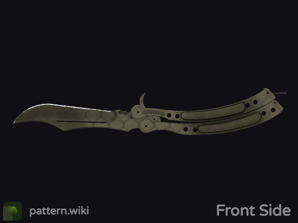 Butterfly Knife Safari Mesh seed 437