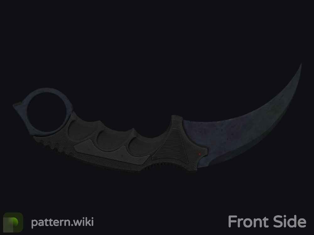 Karambit Blue Steel seed 53