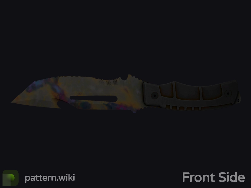 Survival Knife Case Hardened seed 74