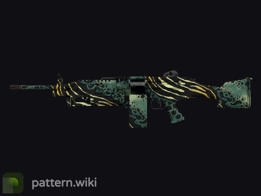 M249 Emerald Poison Dart seed 197