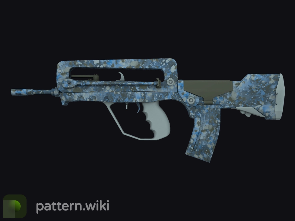 FAMAS Cyanospatter seed 15