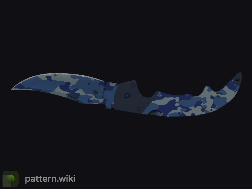 Falchion Knife Bright Water seed 492