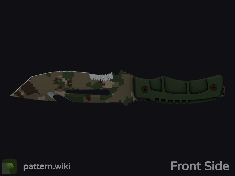 Survival Knife Forest DDPAT seed 532