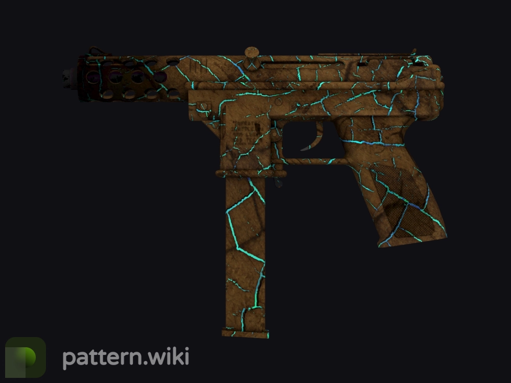 Tec-9 Cracked Opal seed 686