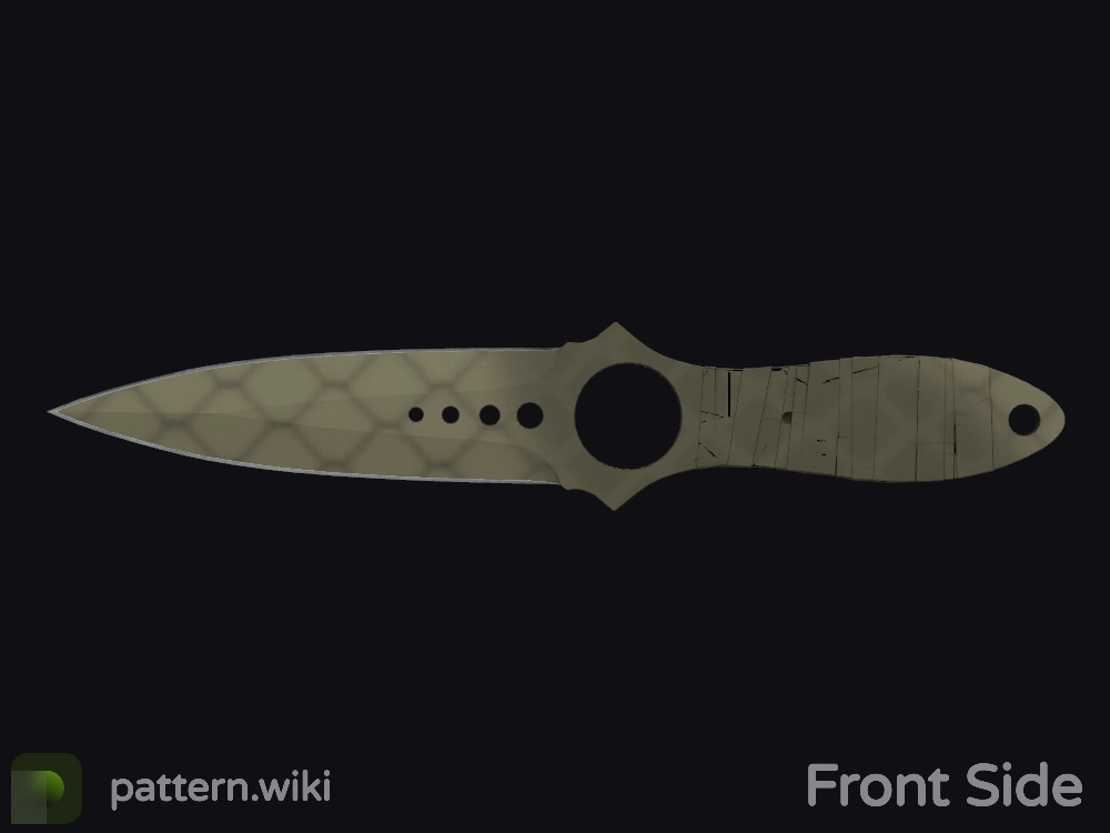 Skeleton Knife Safari Mesh seed 581