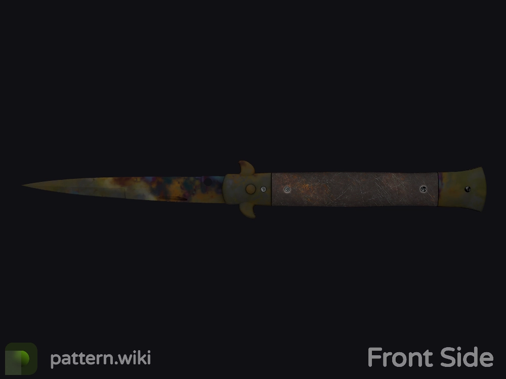 Stiletto Knife Case Hardened seed 197