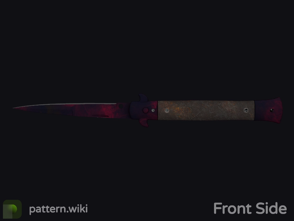 Stiletto Knife Doppler seed 569