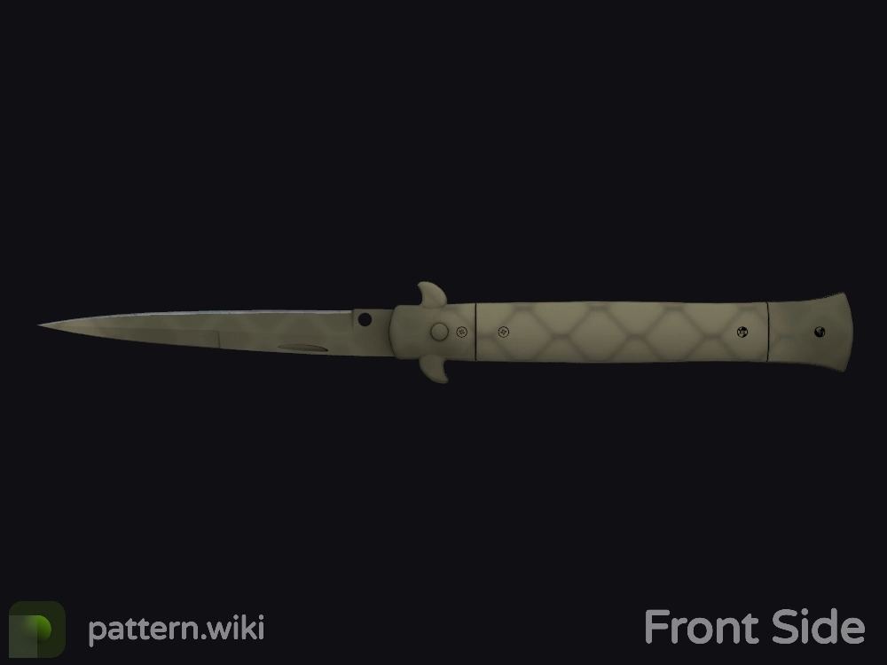 Stiletto Knife Safari Mesh seed 756