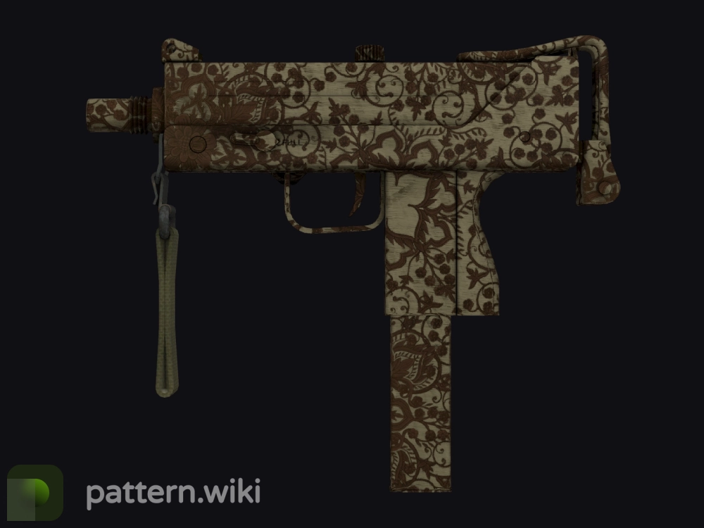 MAC-10 Sienna Damask seed 762