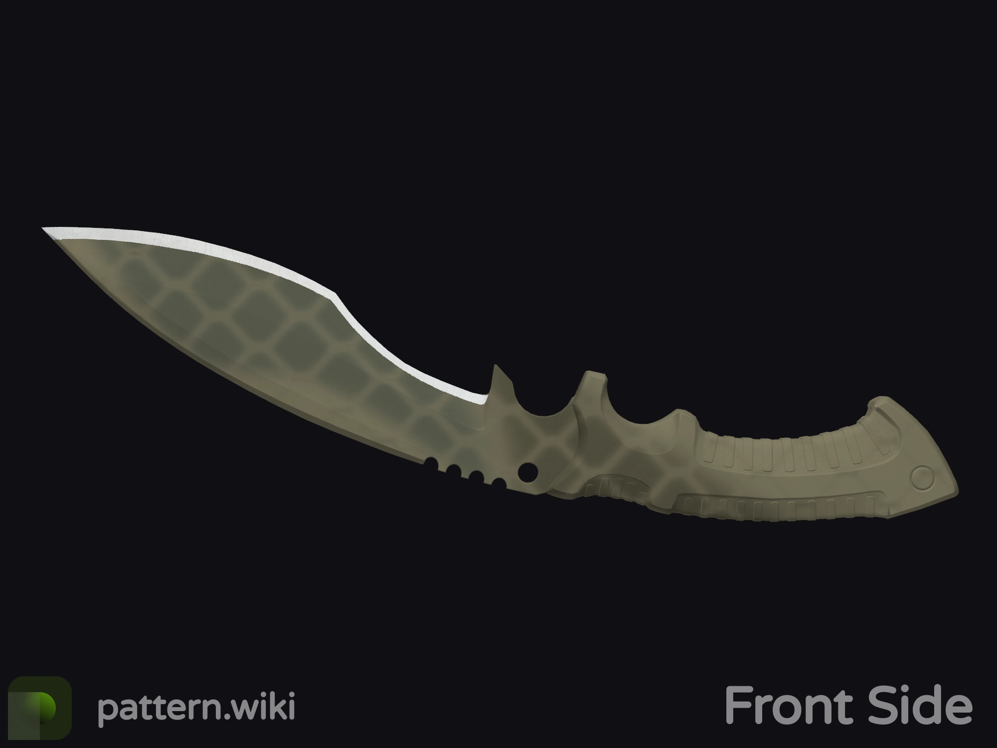 Kukri Knife Safari Mesh seed 885