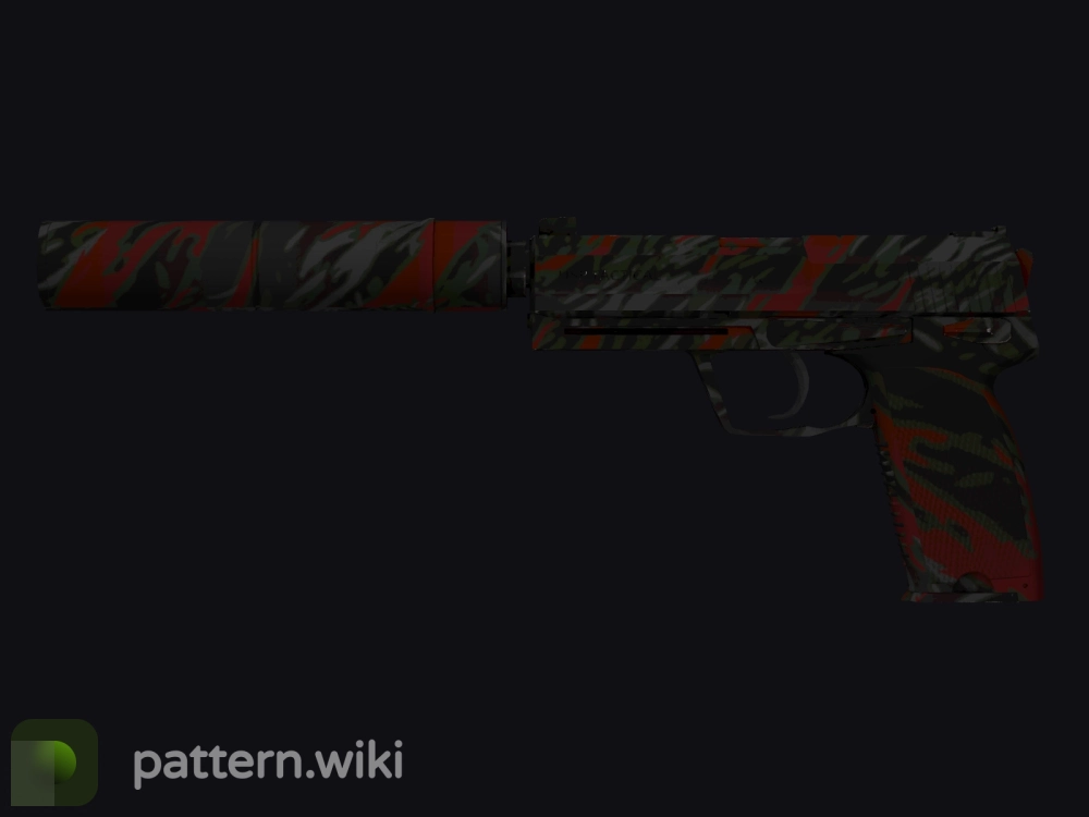 USP-S Blood Tiger seed 957