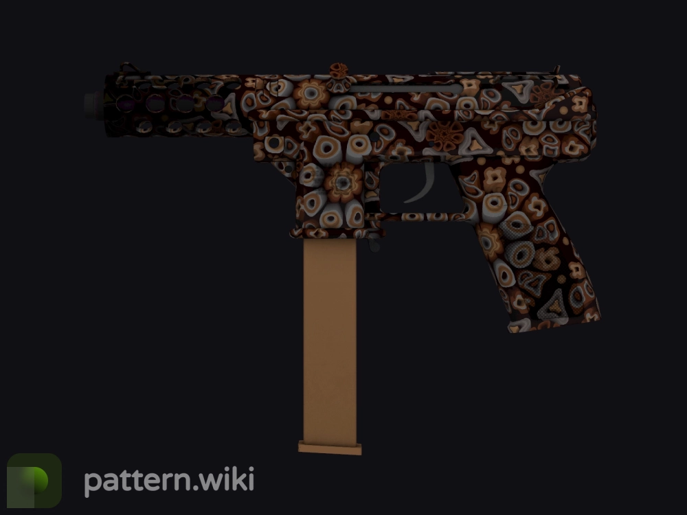 Tec-9 Orange Murano seed 356