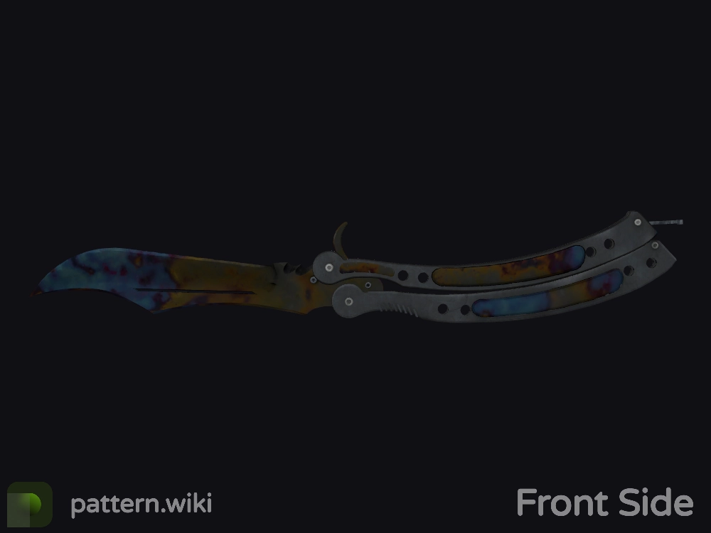 Butterfly Knife Case Hardened seed 284