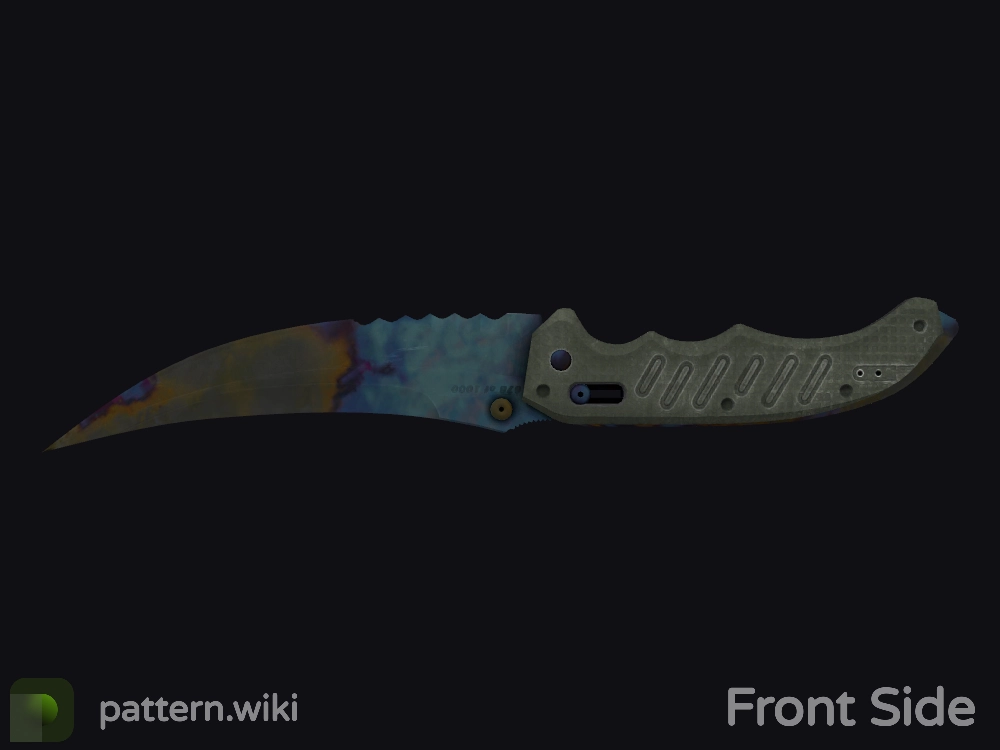 Flip Knife Case Hardened seed 349