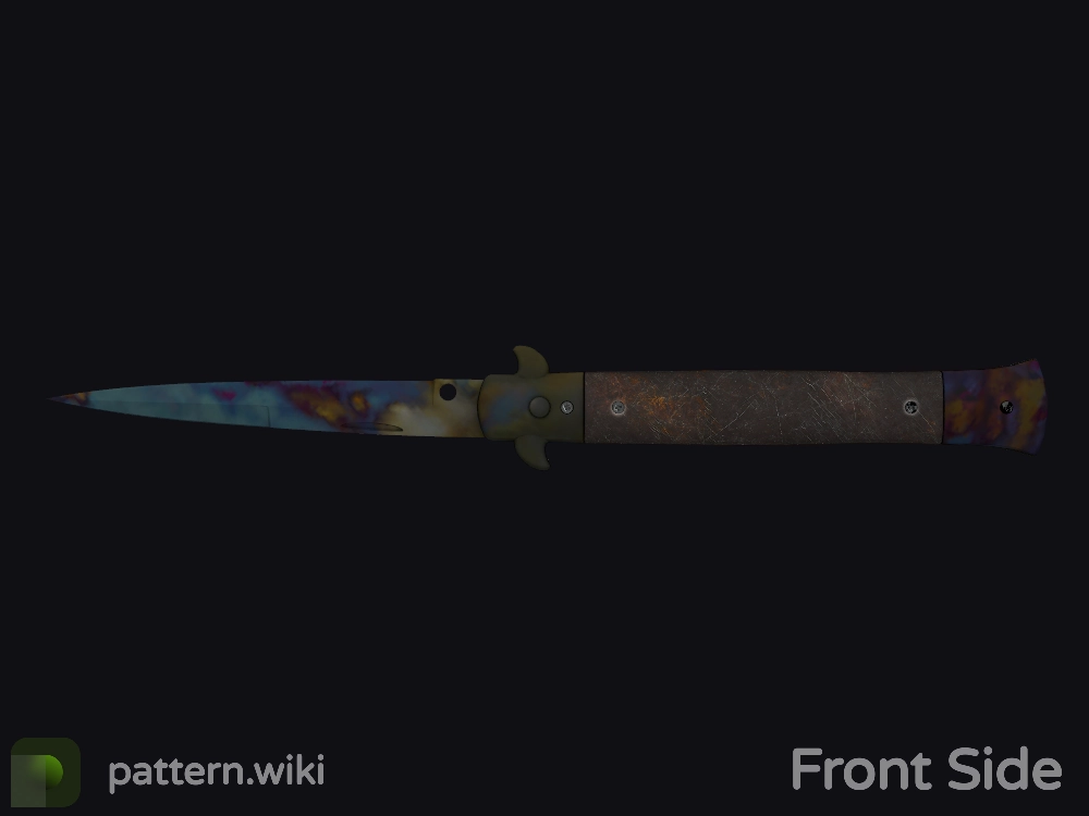 Stiletto Knife Case Hardened seed 43