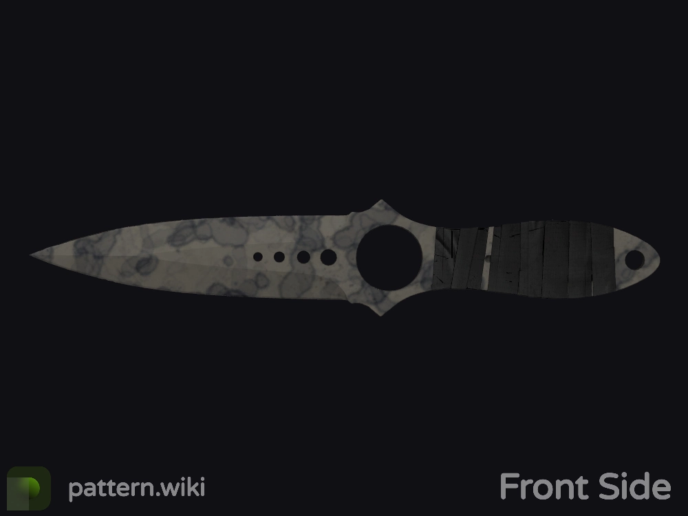 Skeleton Knife Stained seed 67