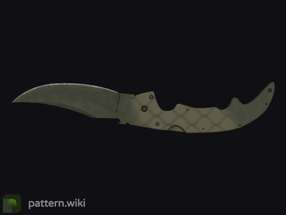 Falchion Knife Safari Mesh seed 284