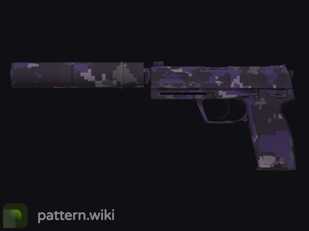 USP-S Purple DDPAT seed 12