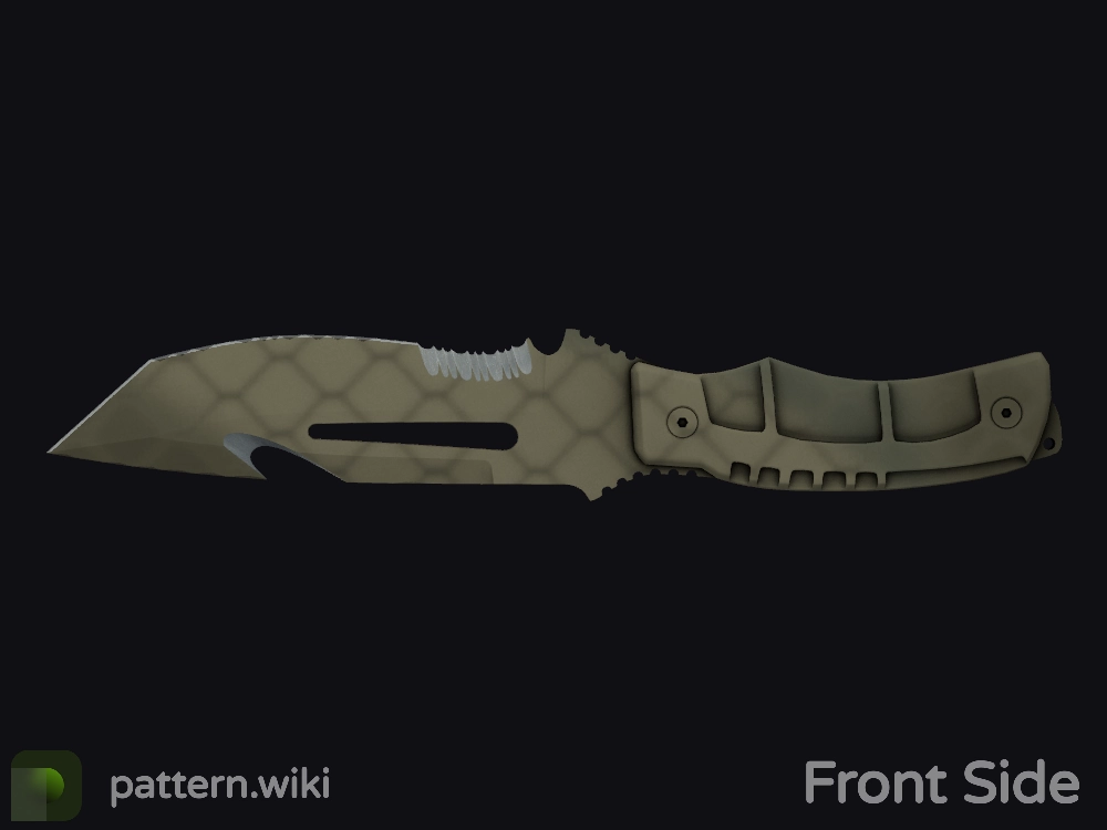 Survival Knife Safari Mesh seed 114