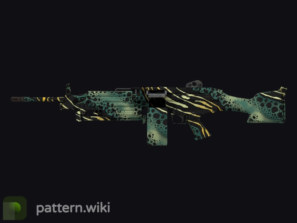 M249 Emerald Poison Dart seed 839