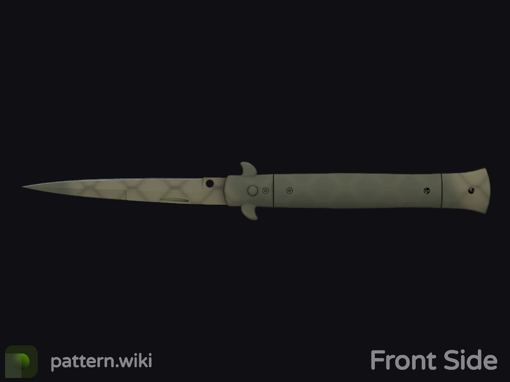 Stiletto Knife Safari Mesh seed 768