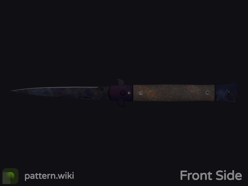 Stiletto Knife Doppler seed 668