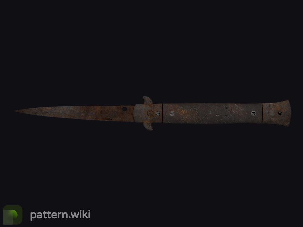 Stiletto Knife Rust Coat seed 697