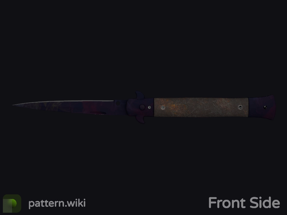 Stiletto Knife Doppler seed 51