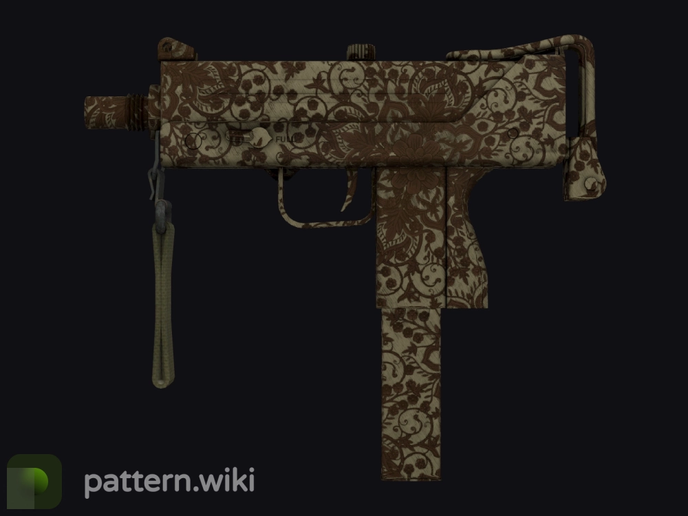 MAC-10 Sienna Damask seed 343