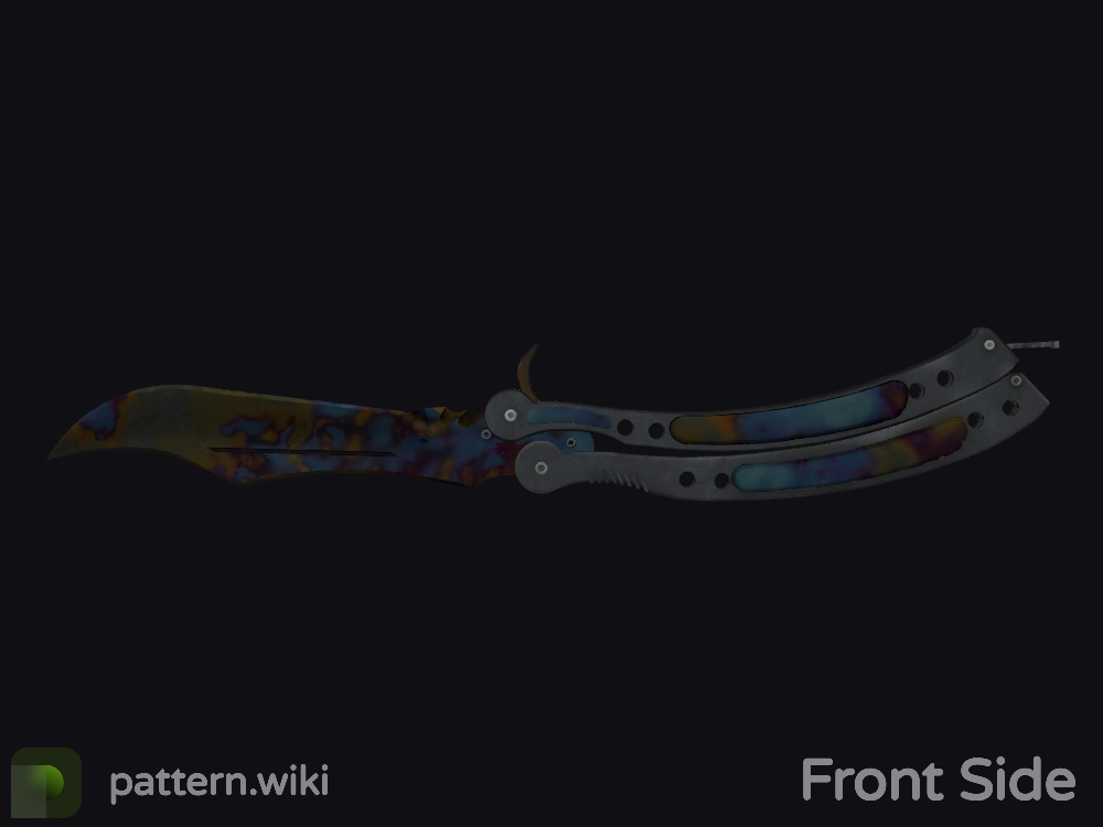 Butterfly Knife Case Hardened seed 349