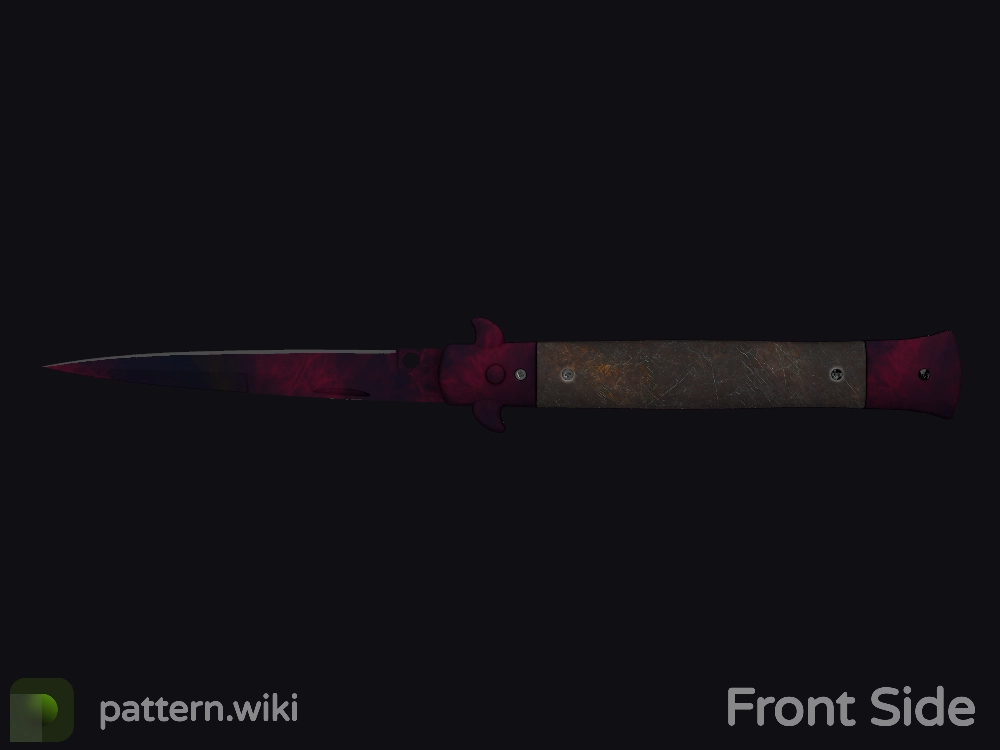 Stiletto Knife Doppler seed 85