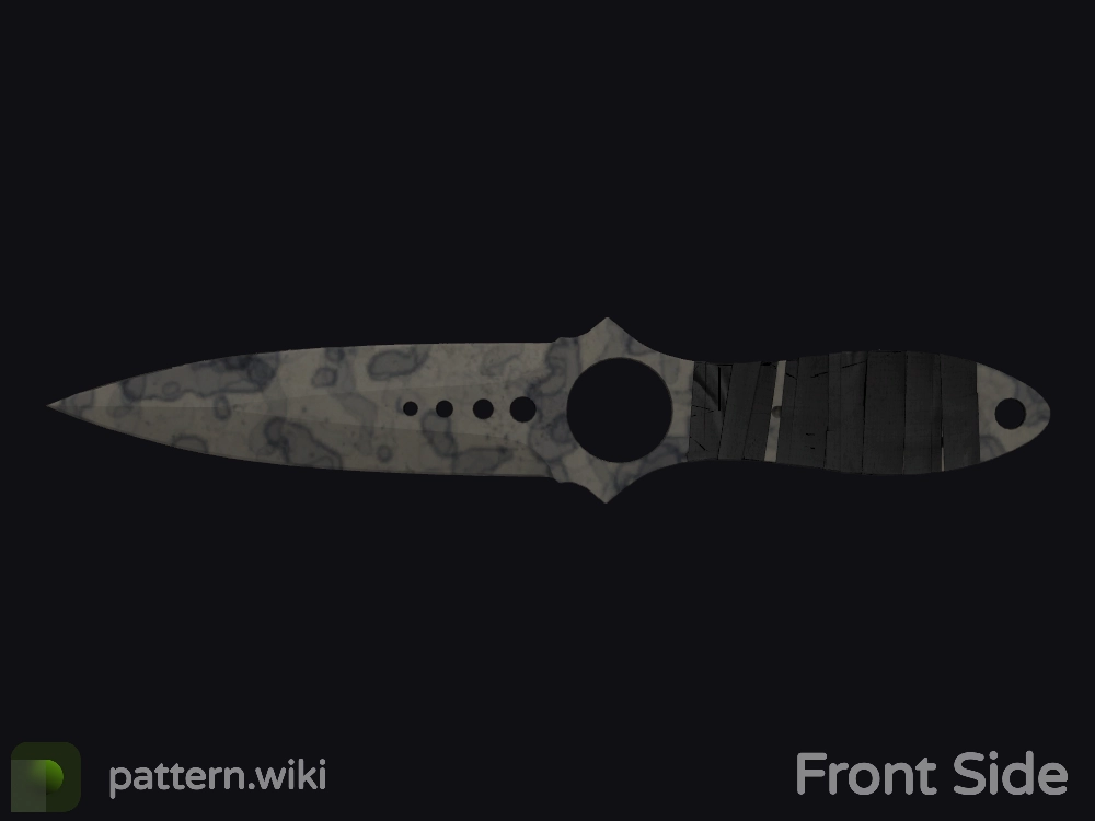 Skeleton Knife Stained seed 509