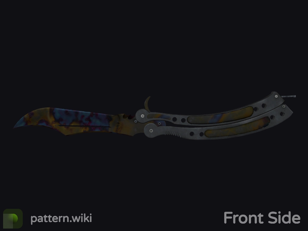 Butterfly Knife Case Hardened seed 977