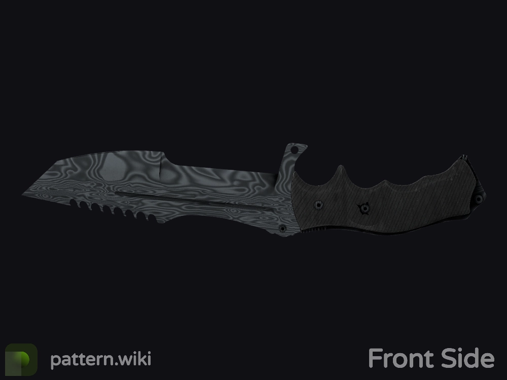 Huntsman Knife Damascus Steel seed 712