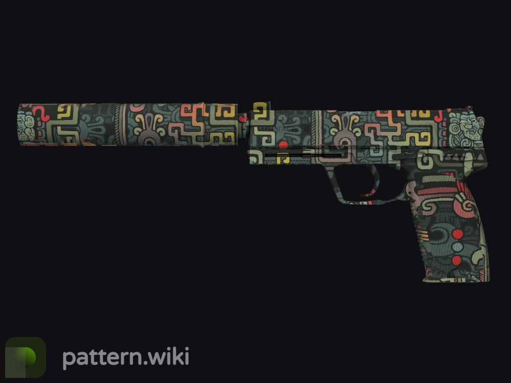 USP-S Ancient Visions seed 28