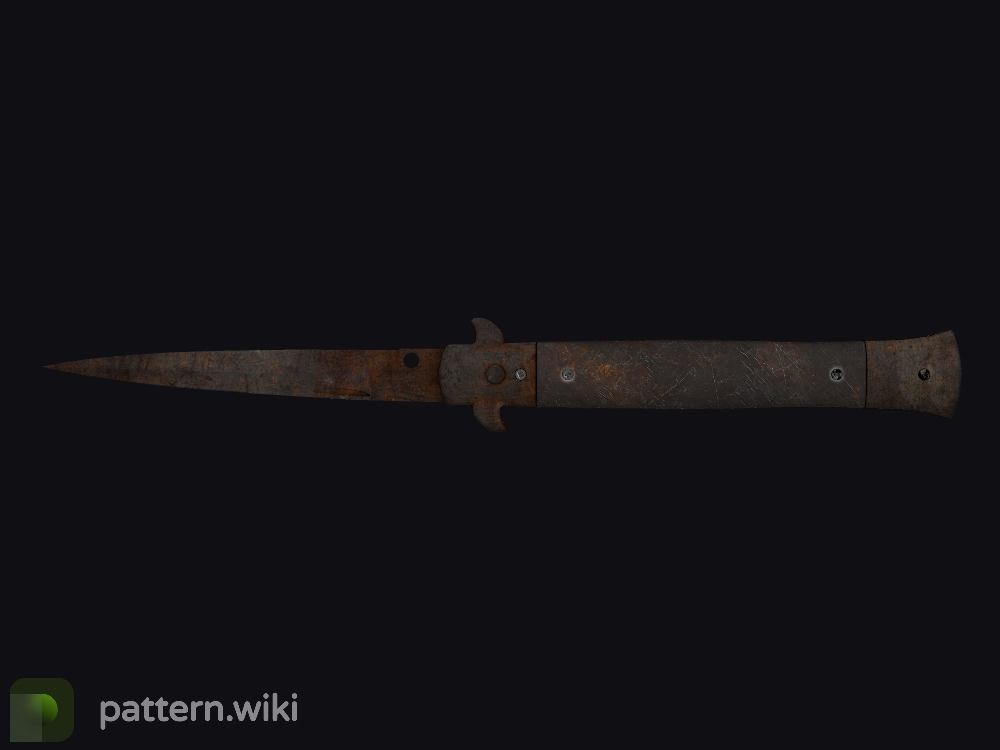 Stiletto Knife Rust Coat seed 711