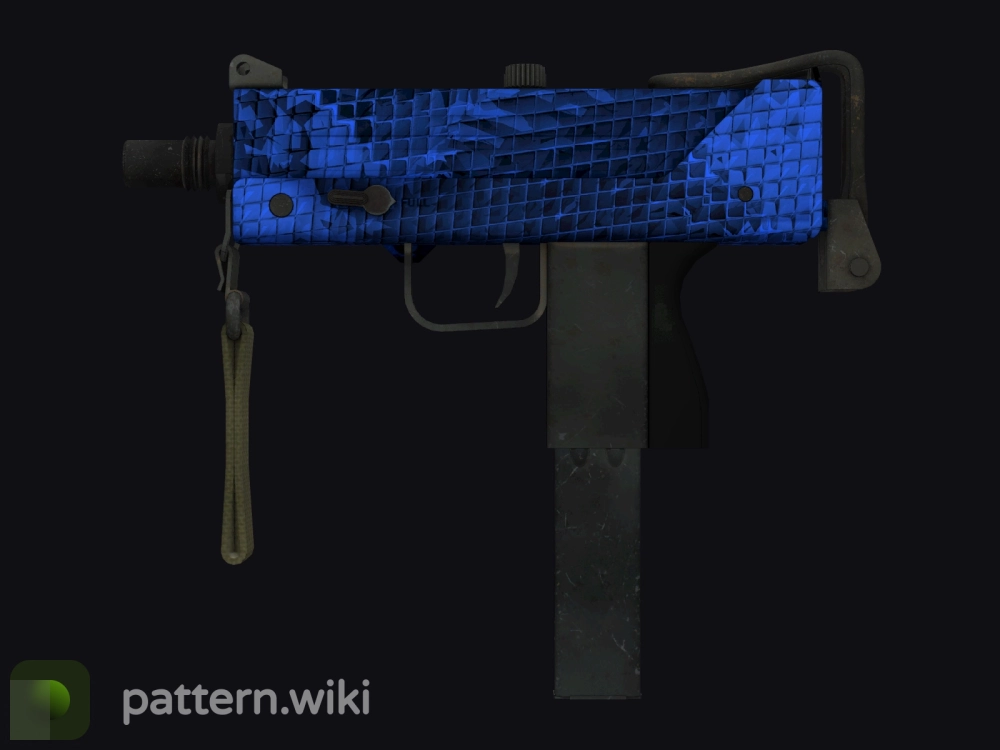 MAC-10 Lapis Gator seed 861