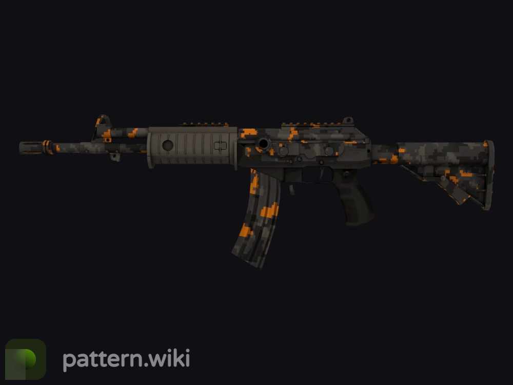 Galil AR Orange DDPAT seed 914