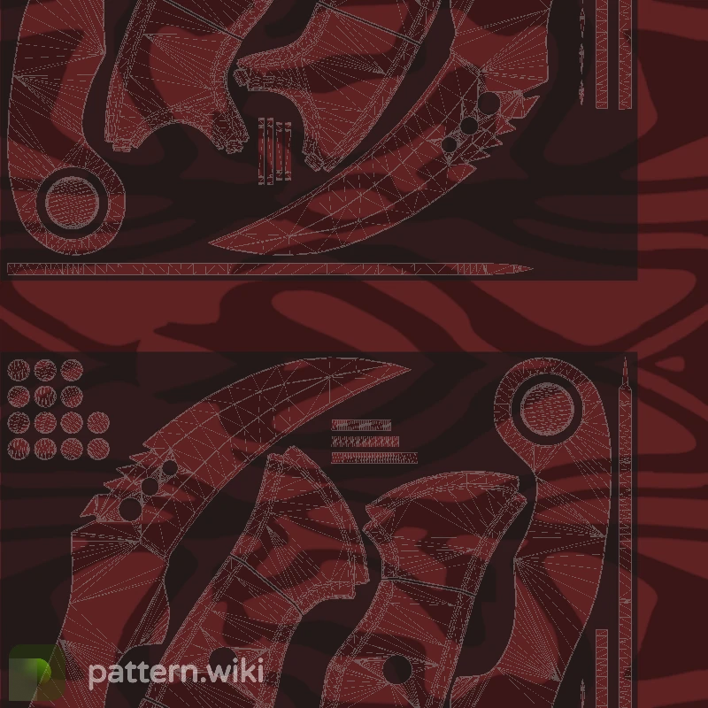 Talon Knife Slaughter seed 78 pattern template