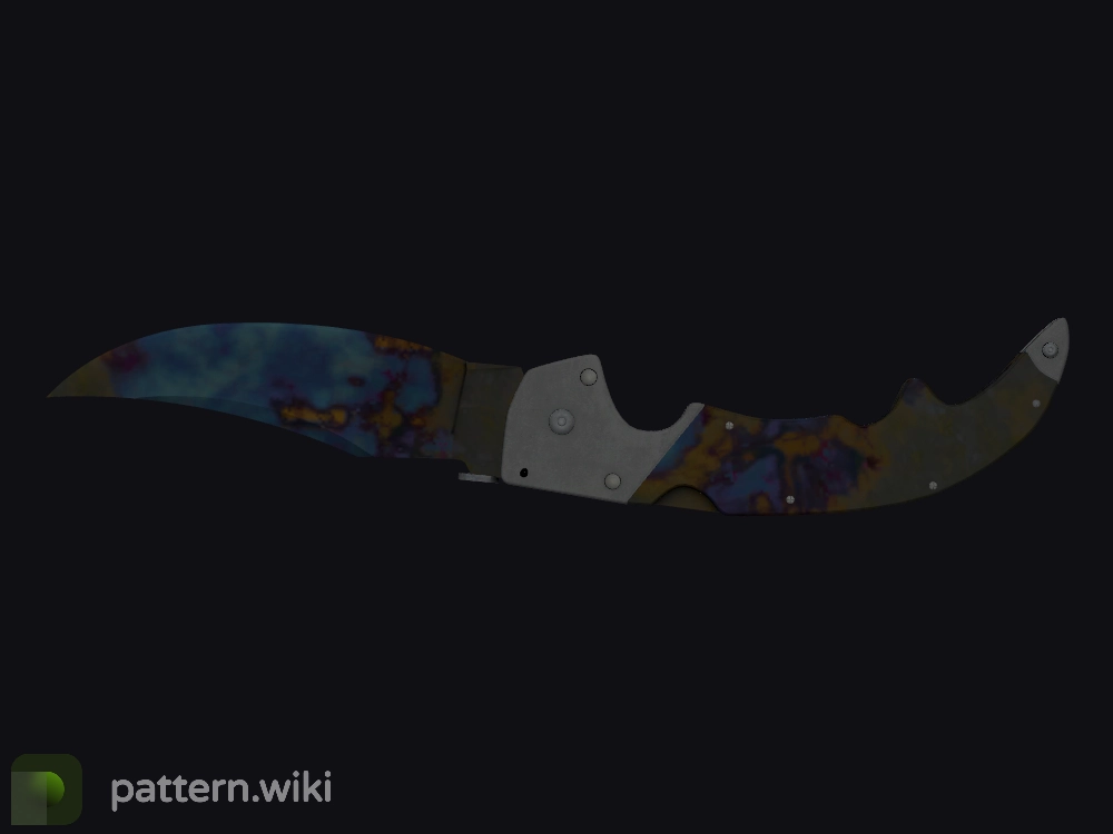 Falchion Knife Case Hardened seed 273