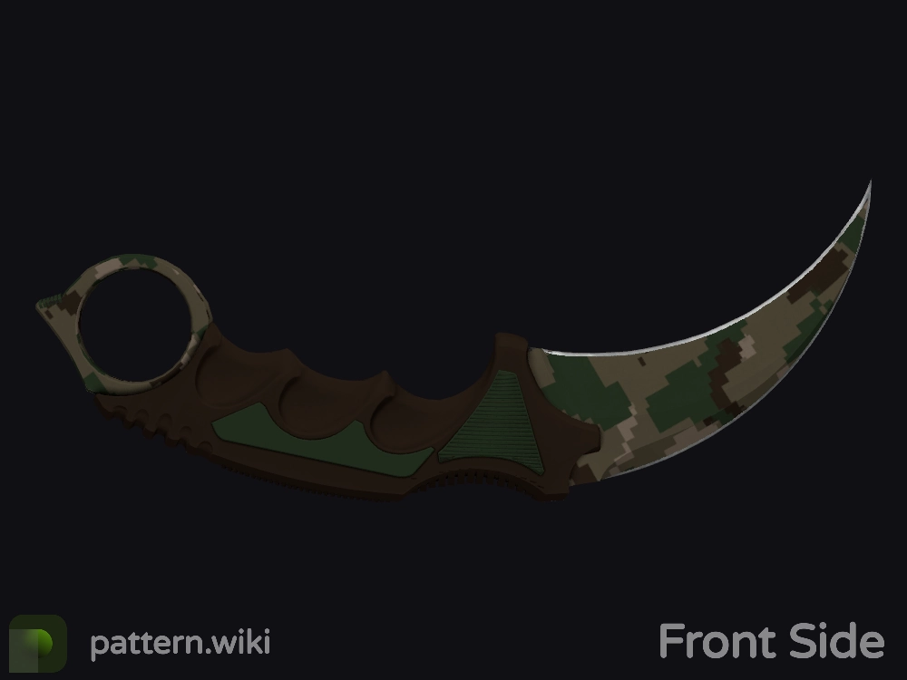 Karambit Forest DDPAT seed 130